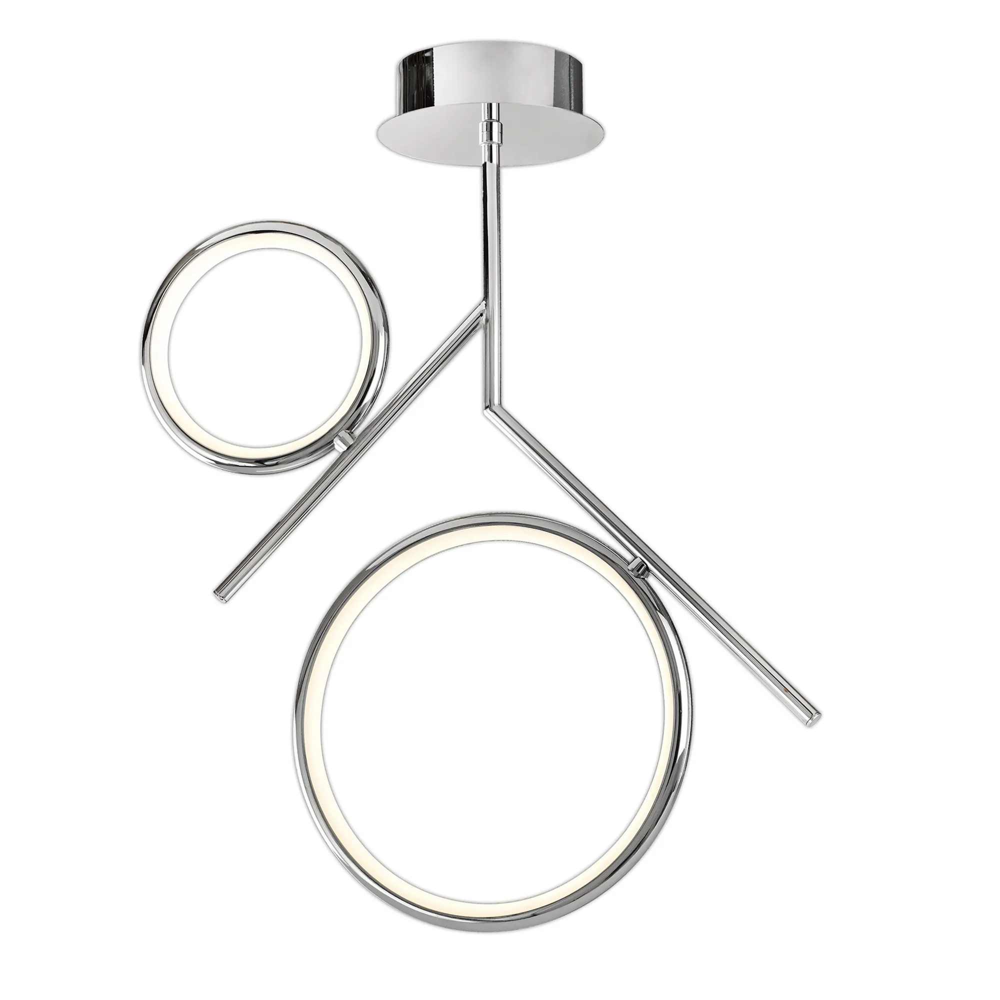 Olimpia Polished Chrome Ceiling Lights Mantra Semi Flush Fittings Olimpia Polished Chrome Ceiling Lights Mantra Semi Flush Fittings